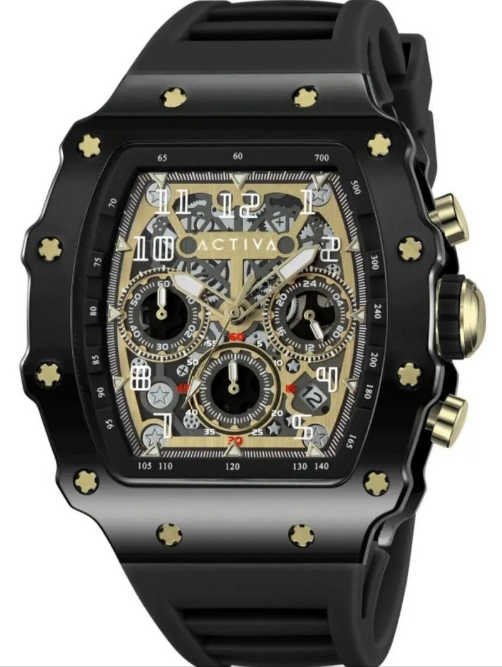 INVICTA STORE:ACTIVA X INVICTA Fury W/ Skeletal Dial Men's Watch